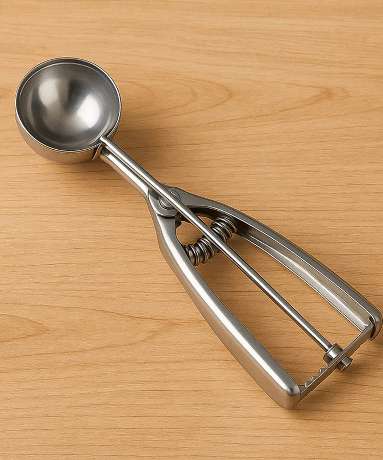 Stainless Steel Ice Cream Scoop (1 Pc)