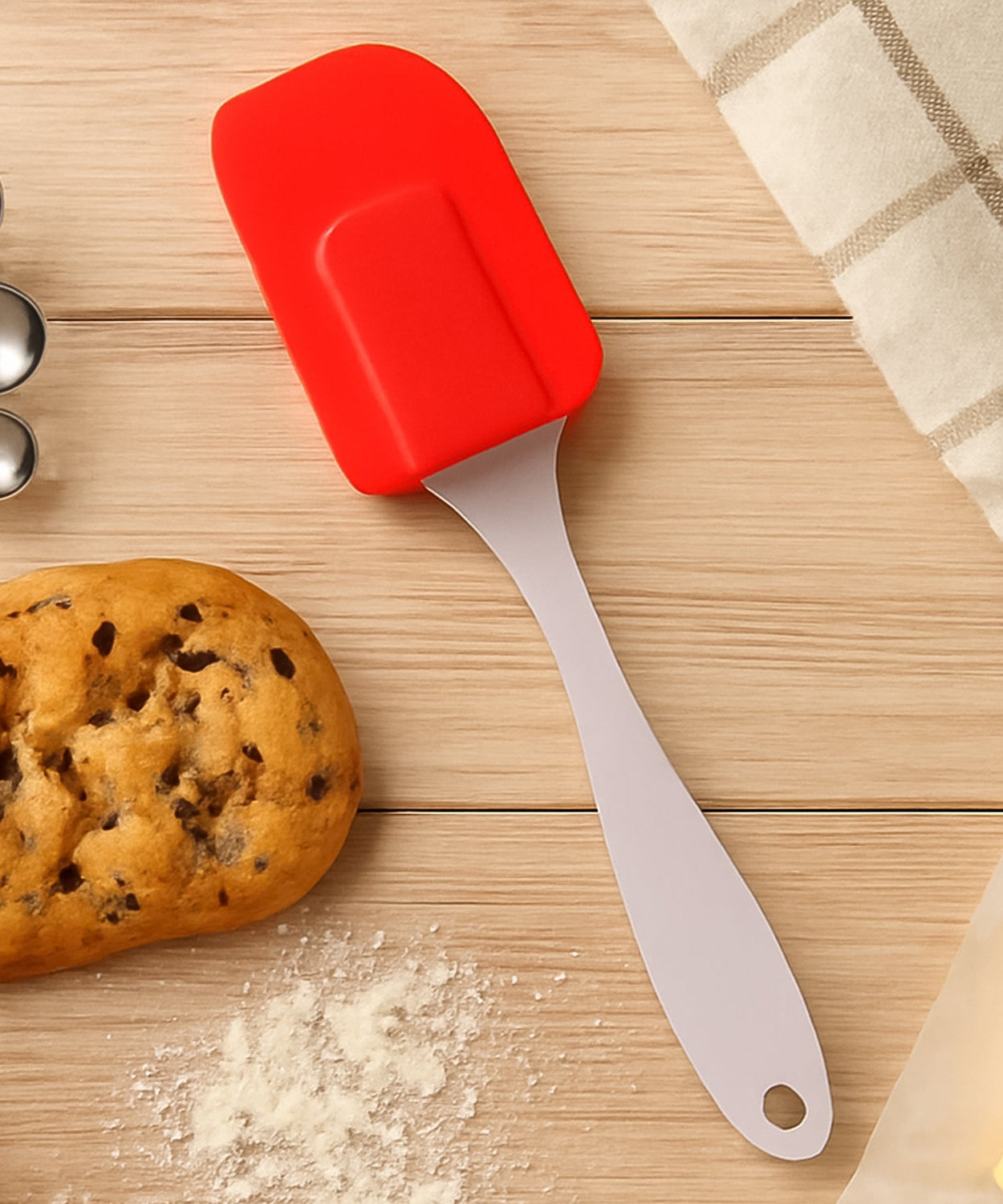 Silicone Cooking Spatula for Baking (1 Pc / 18 Cm)