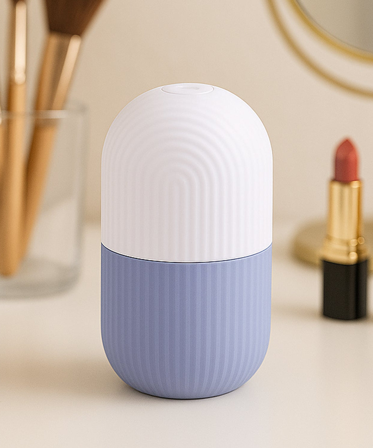 Beauty Ice Roller for Face & Eye Massage (Reusable, Purple / Without Box)