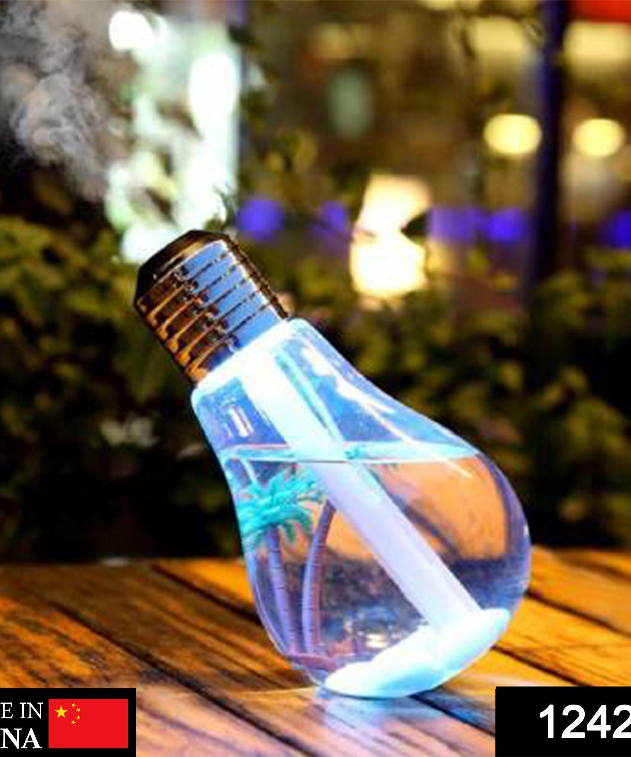 Front view of the automatic spray sanitizer and air freshener with control panel.