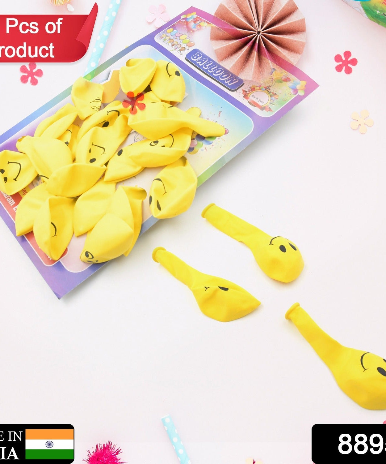 Cartoon Printed Design Balloons Kinds of Latex Balloons for Birthday / Anniversary / Valentine's / Wedding / Engagement Party Decoration Birthday Decoration Items for Kids One Color (20 Pcs Set)