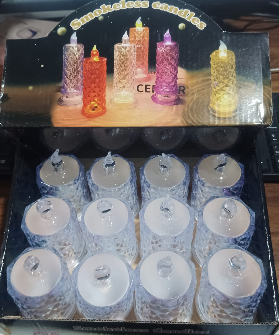 Festive Lighting for Any Occasion: 12 Pack LED Tealight Candles, Diwali