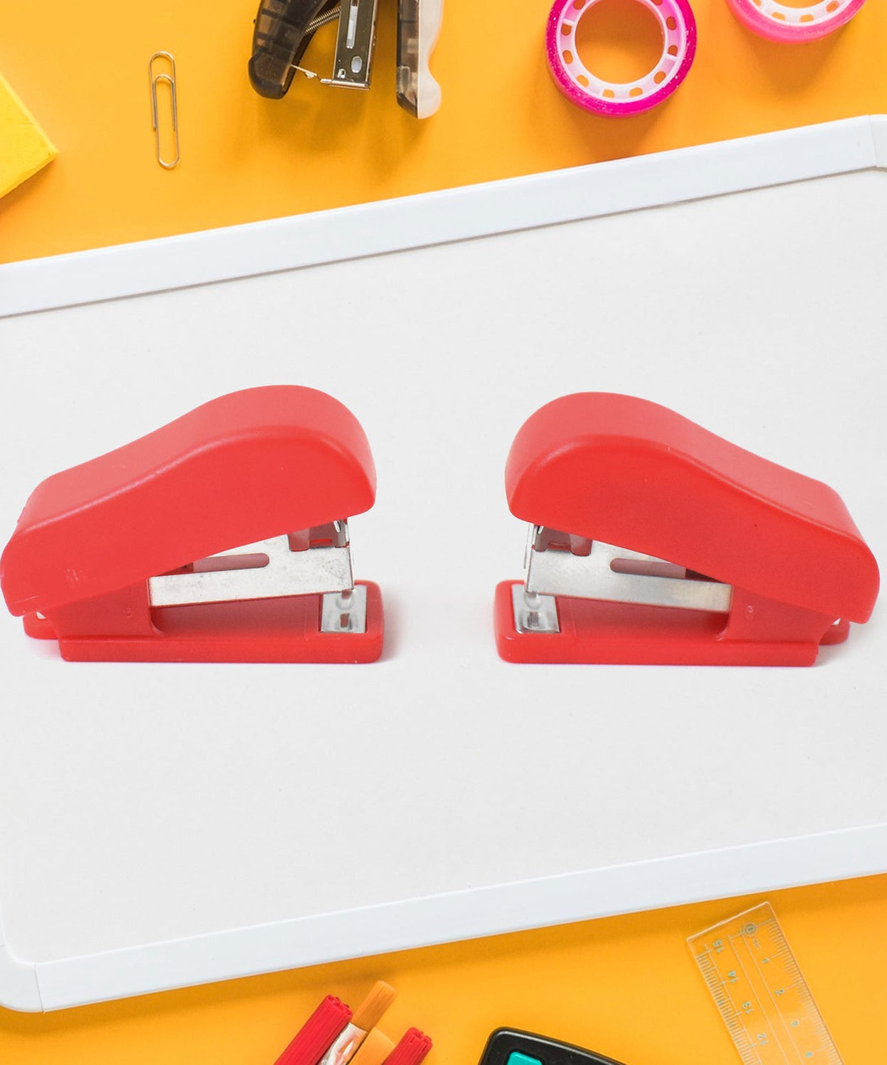 Mini Stapler with Staples / Pin Set (2 Pc)
