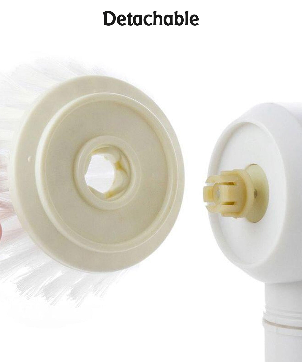 5in1 Home Kitchen Electric Cleaning Brush, Electric Spin Scrubber