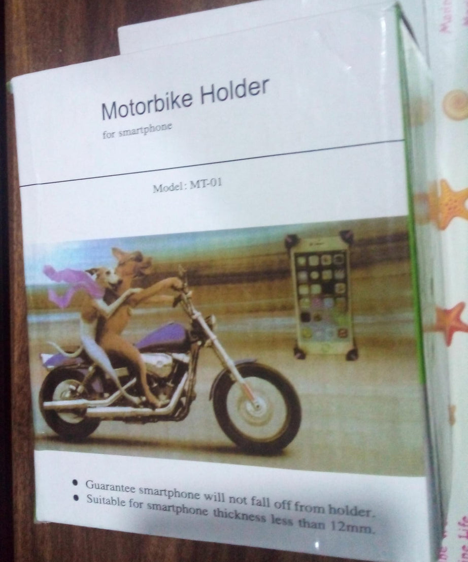 360° Rotation Phone Mount Motorbike Phone Holder (1 Pc)