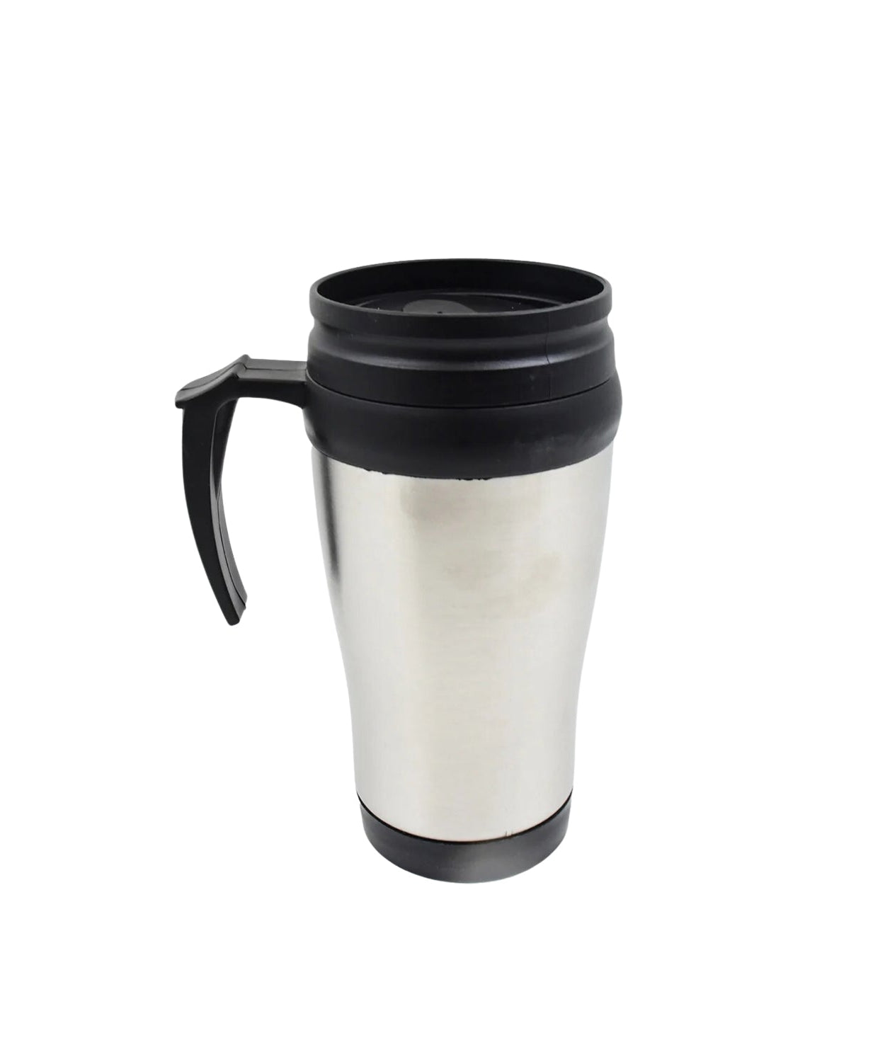 Stainless Steel Vacuum Glass Insulated Glass Coffee Cups (With Lid & Handle / 1 pc)