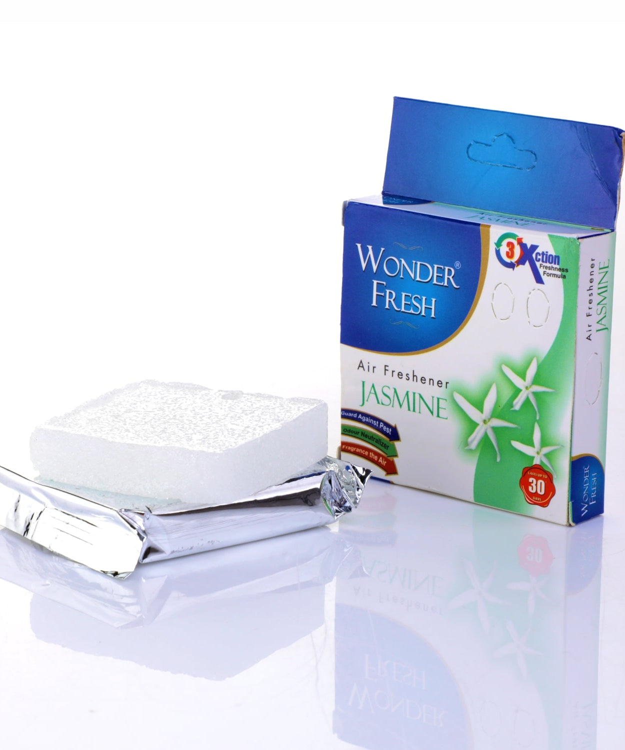 50 grams air freshener blocks for deodorizing spaces.