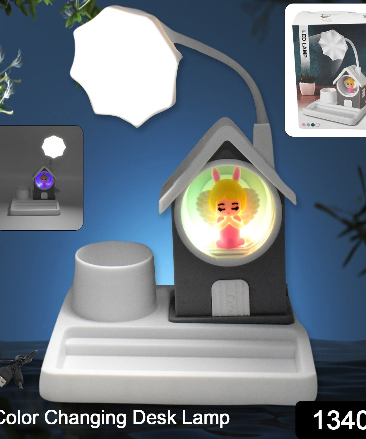 Unicorn LED Desk Light with Plastic Stand