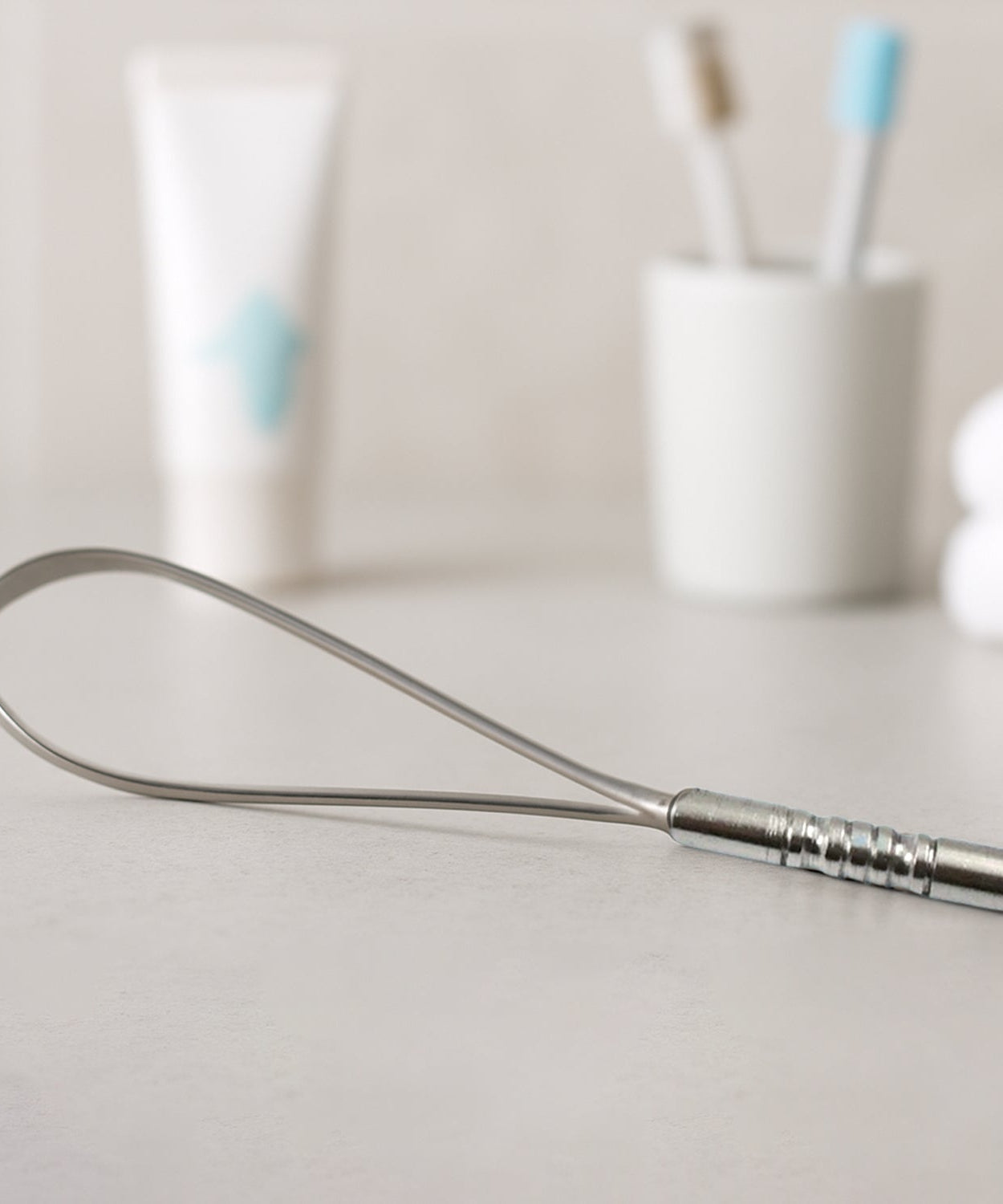 Steel Tongue Cleaner, Tongue Scraper (1 Pc)