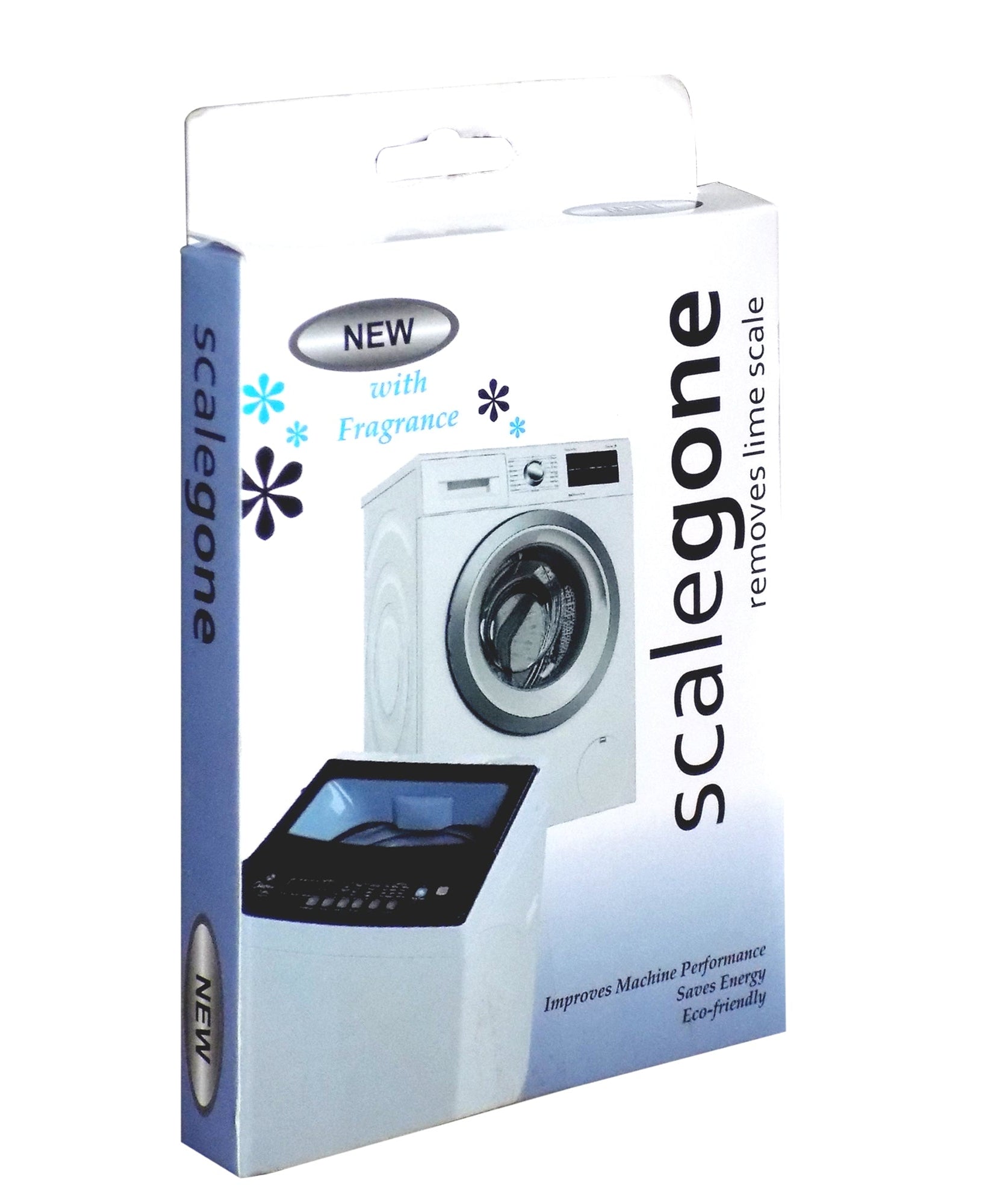 Washing machine tub cleaner powder, 100 grams, removes residues and odors.