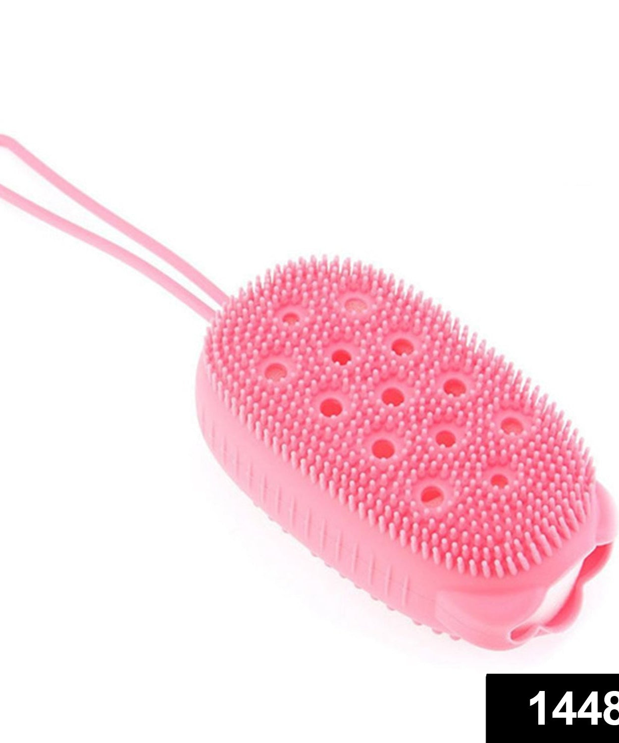 Silicone body scrubber for bath, super soft, bubble design.