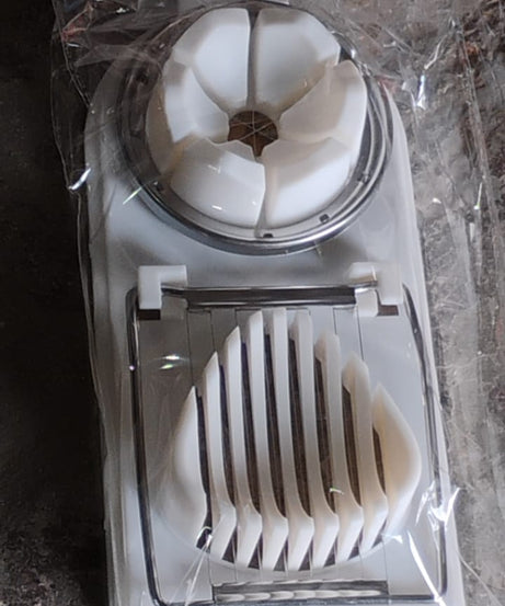 2 In 1 Egg Slicer, Egg Cutter For Hard Boiled Eggs