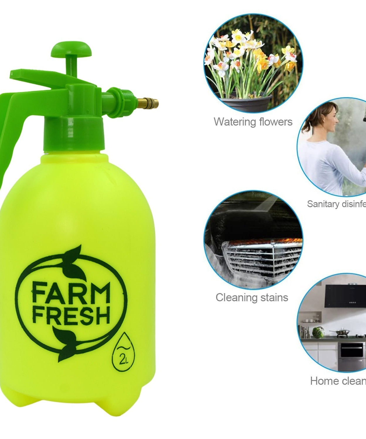Large garden sprayer for parks and gardens