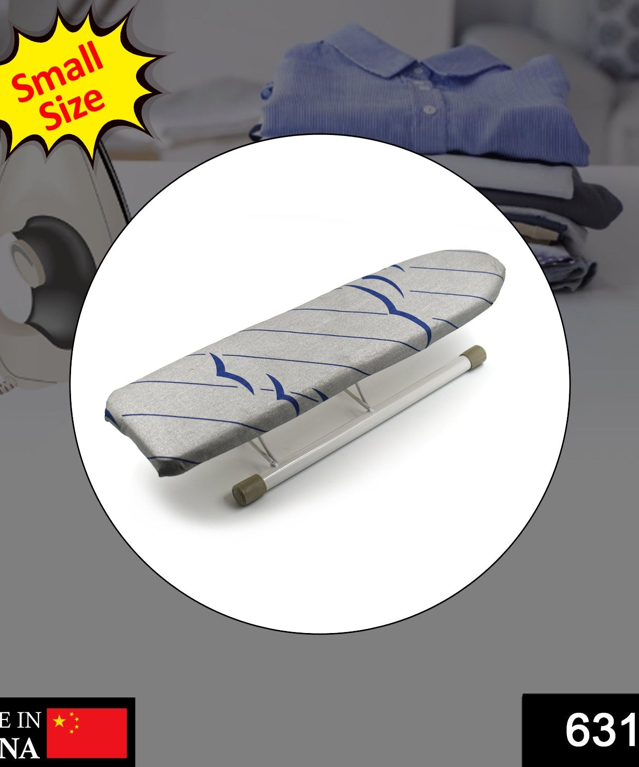 Lightweight ironing pad perfect for ironing clothes and fabrics at home or in shops.