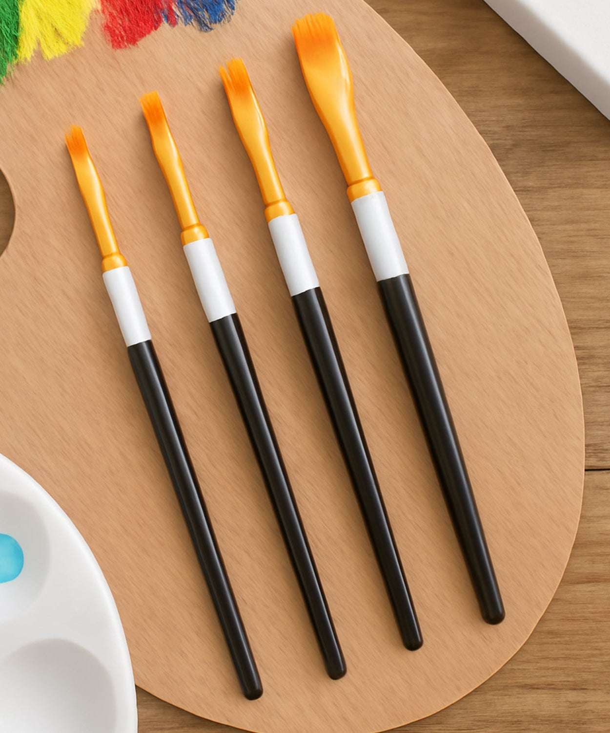 Premium Paint Brushes, Watercolor Acrylic Paint Brushes (4 Pcs Set)