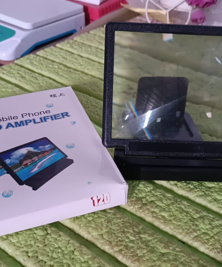 3D HD Mobile Phone Screen Magnifier Amplifier (1 Pc)
