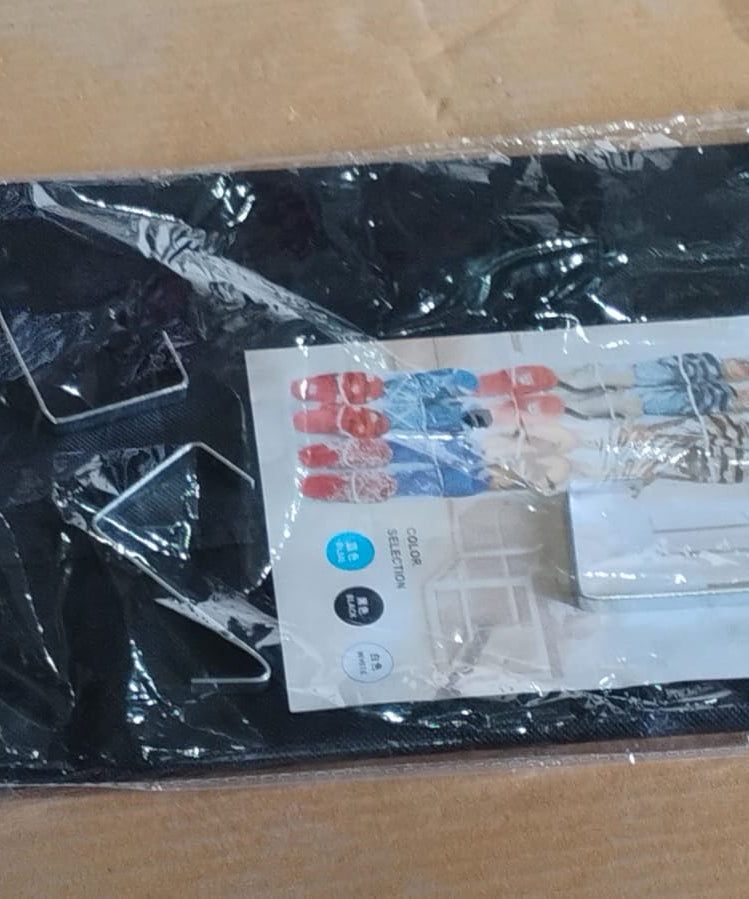 24 Grid Over the Door Shoe Organizer Rack Hanging Storage Space Saver (1 Pc)