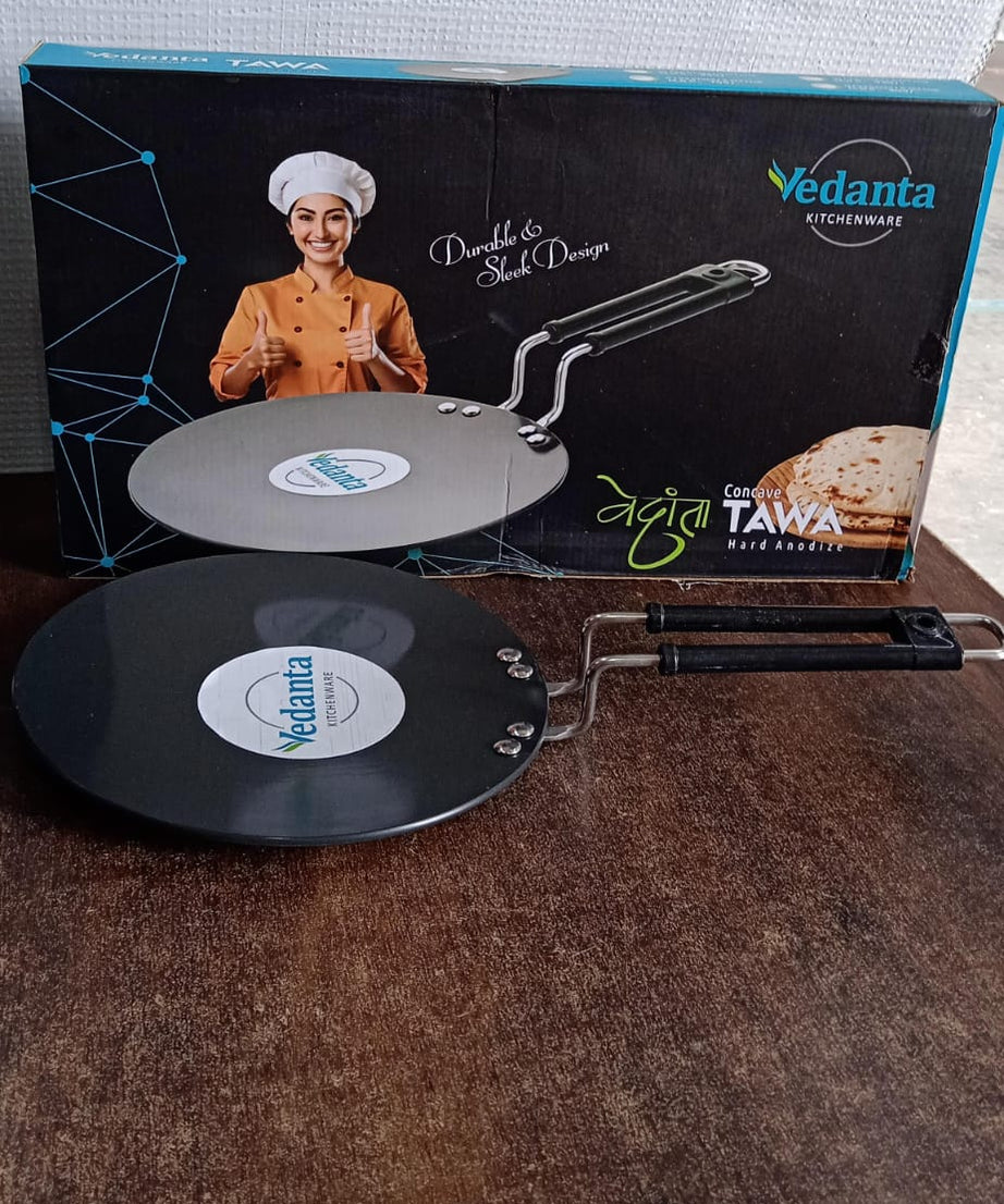 Compact Non-Stick Flat Roti Tawa (9 inch / 1 Pc)