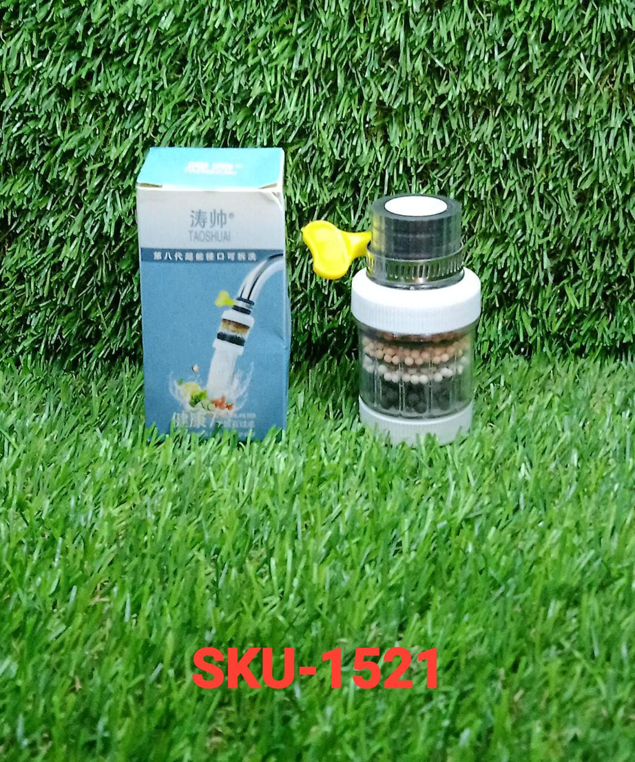 Water filter for kitchen sink, 4-layer activated carbon purifier