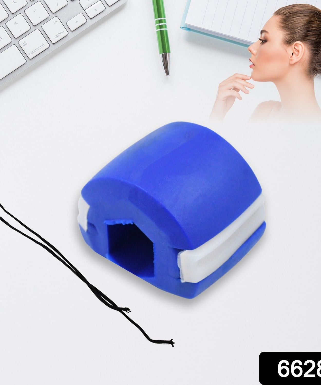 Dark Blue Mouth Exerciser – Fast Jaw Sculpting & Chisel Trainer