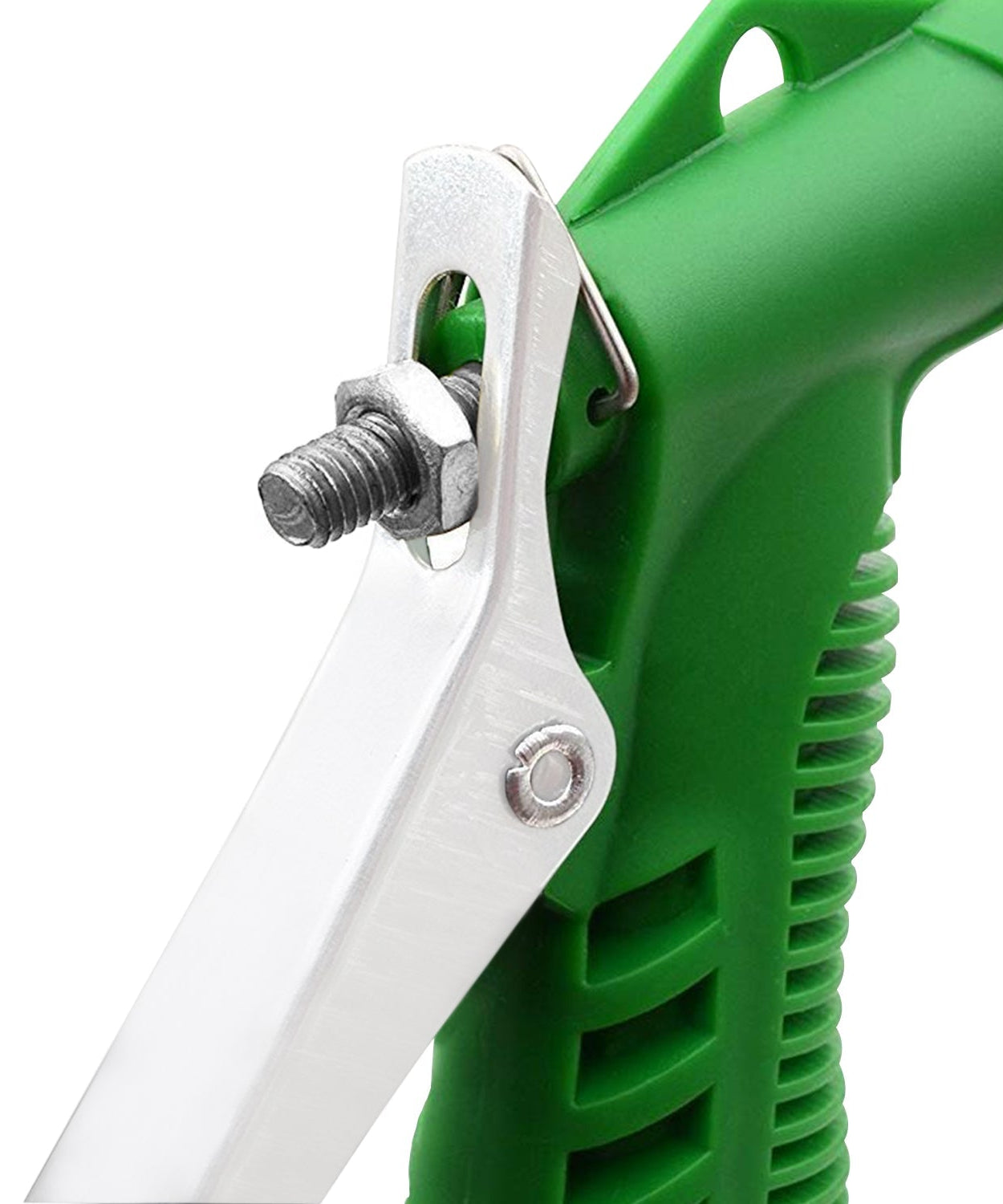 Trigger-operated high-pressure water spray gun, perfect for car/bike washing and plant watering.