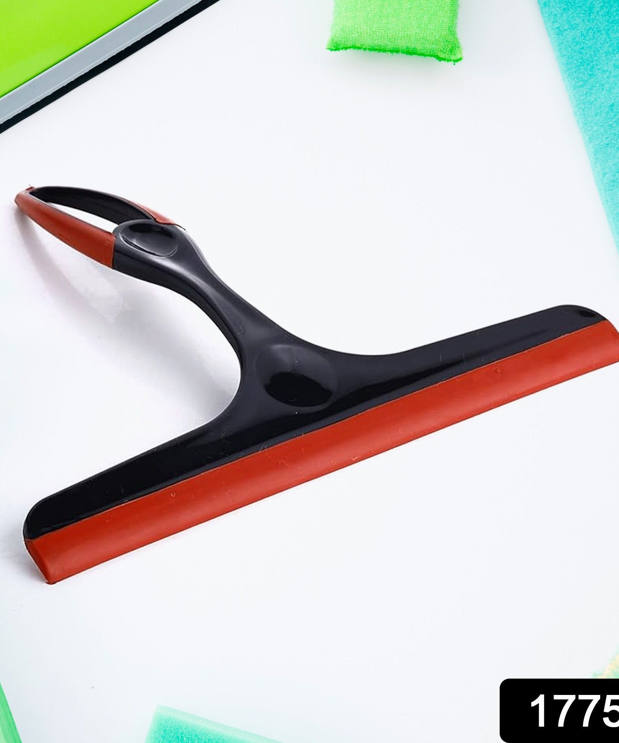 Plastic Kitchen Wiper - Silicone Head for Windows, Glass & Surfaces (1pc)