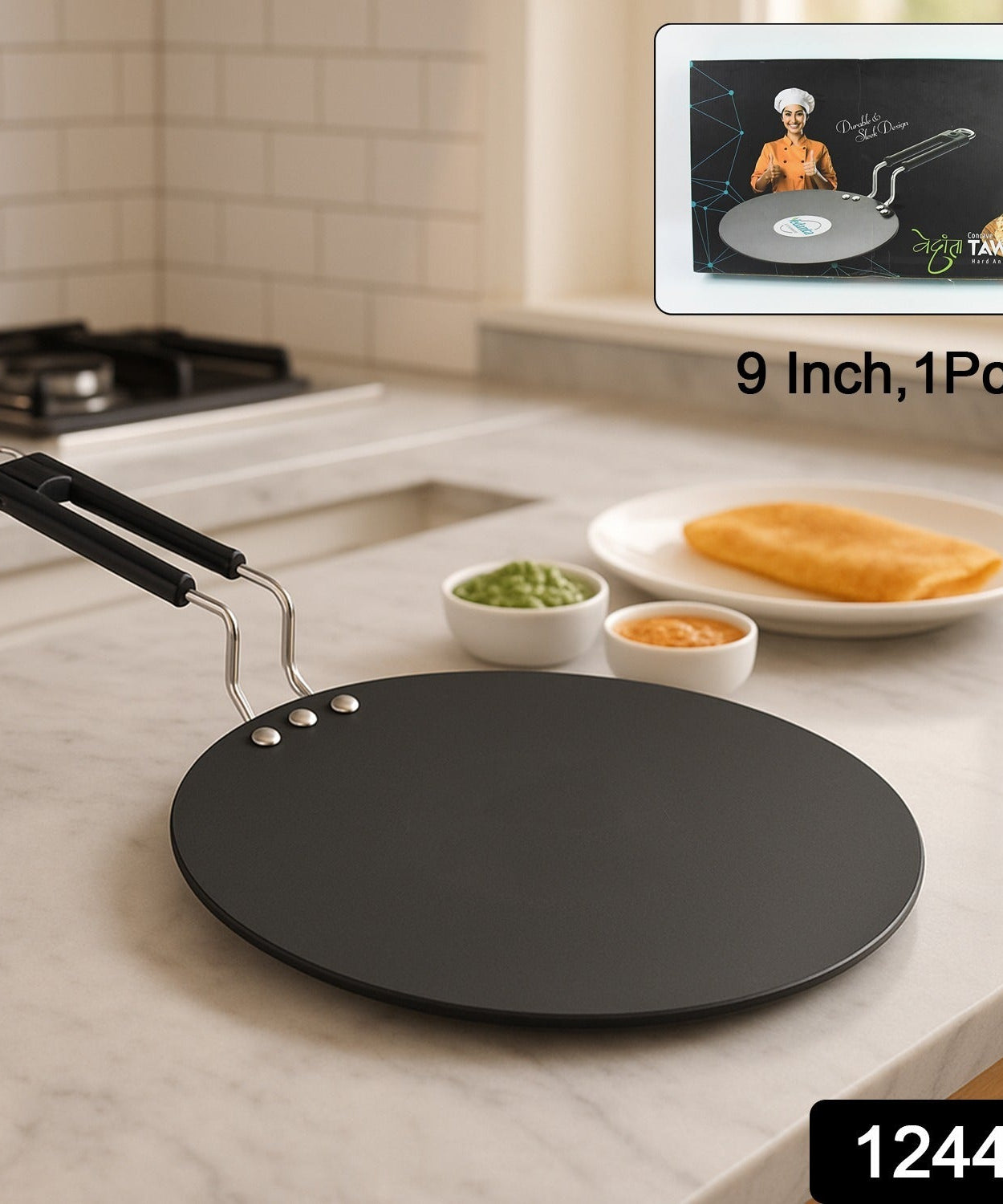 Quick Heat Flat Tawa