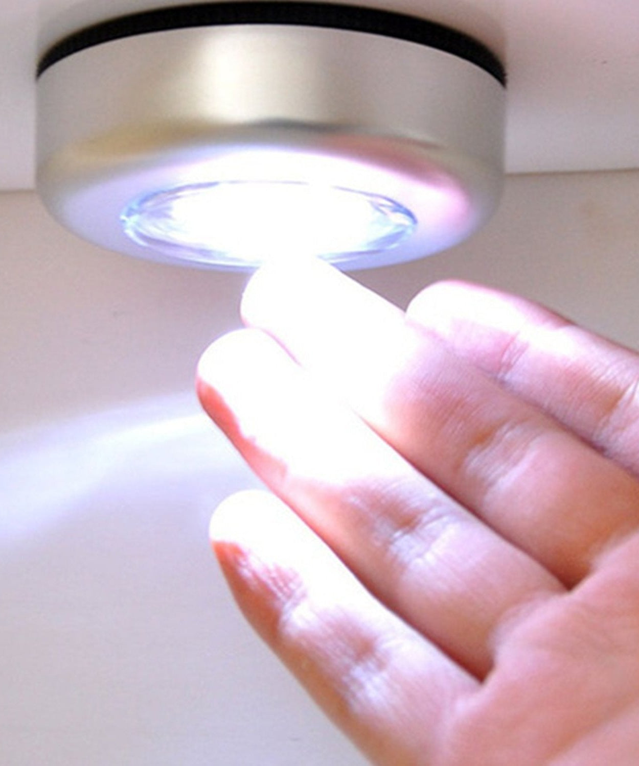 LED light, cordless, close-up.