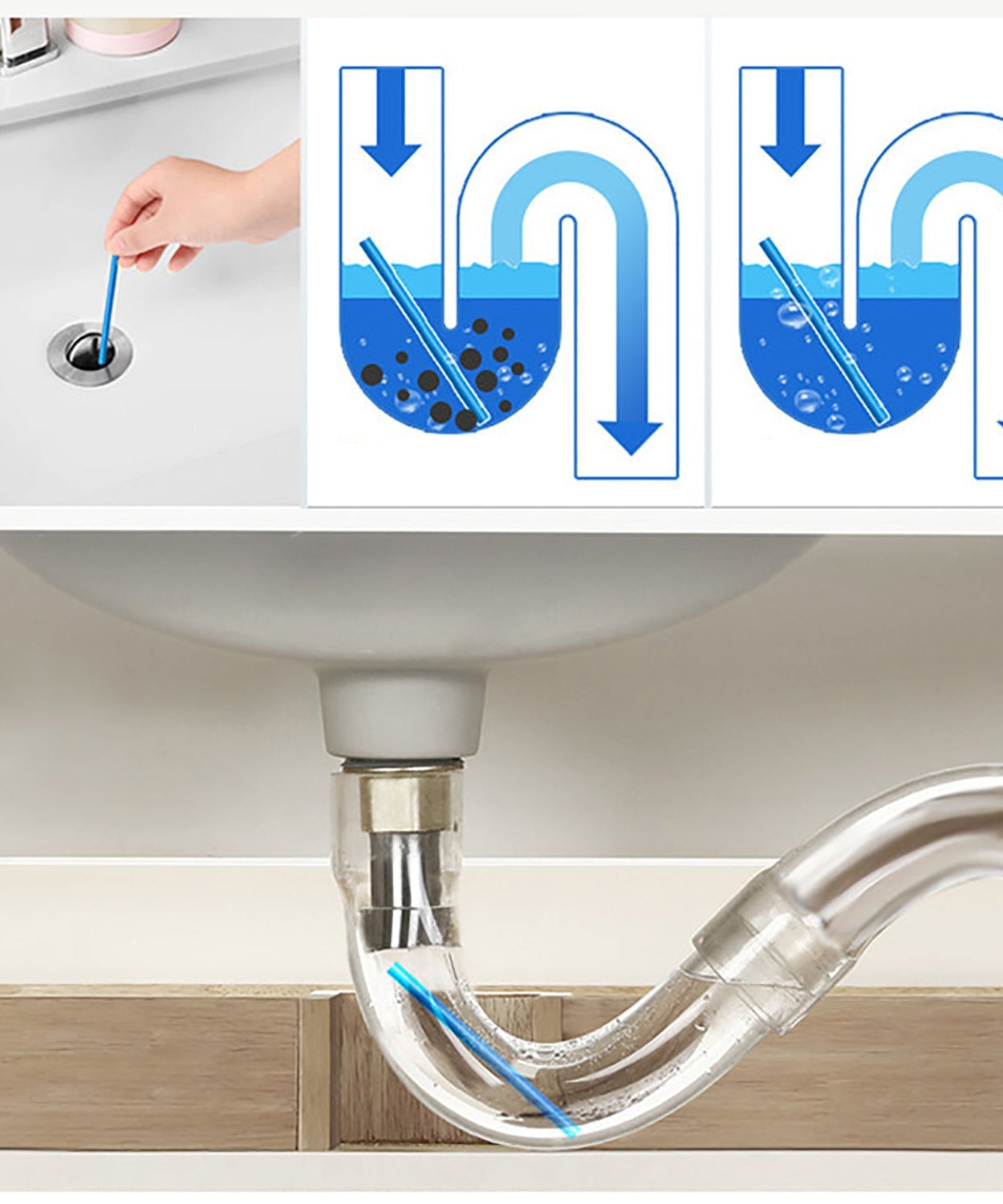 Sani Cleaning Sticks Keep Your Drains Pipes Clear Odor Home Cleaning