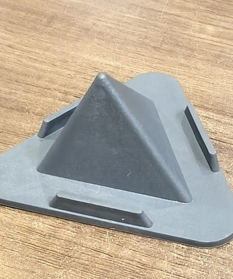Pyramid Black Mobile Stand with 3 Different Inclined Angles