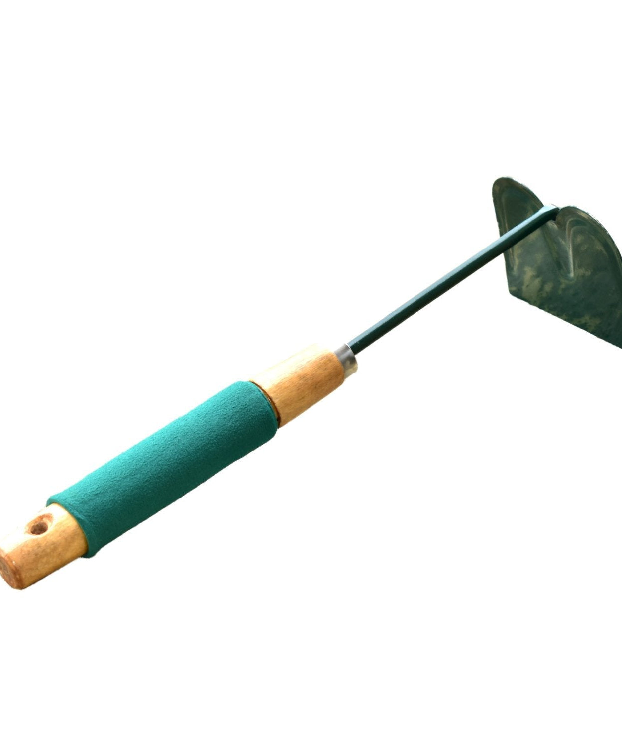 Gardening hoe tool with a sturdy handle for digging