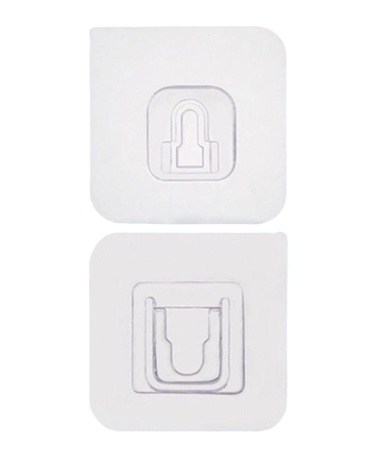 Adhesive wall hooks, pack of 20, heavy duty and easy to install.