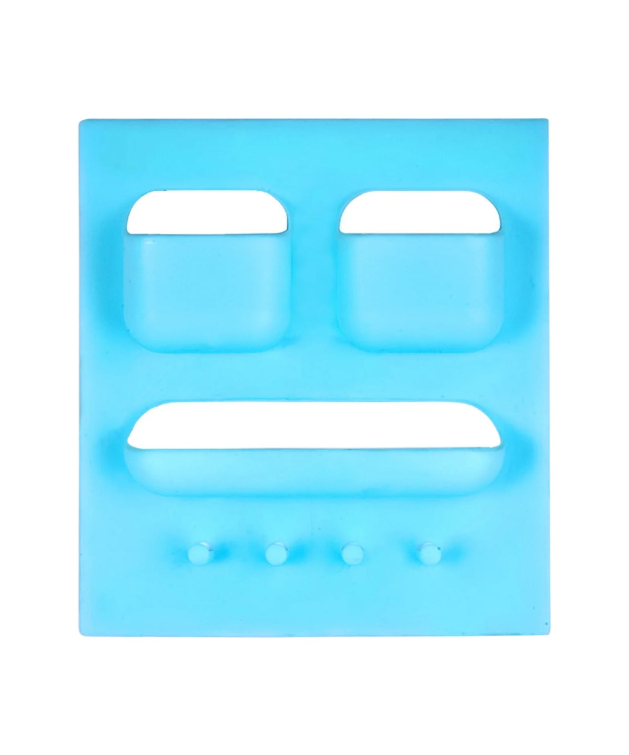 Plastic Unbreakable Soap Dish Tooth Brush Paste Holder