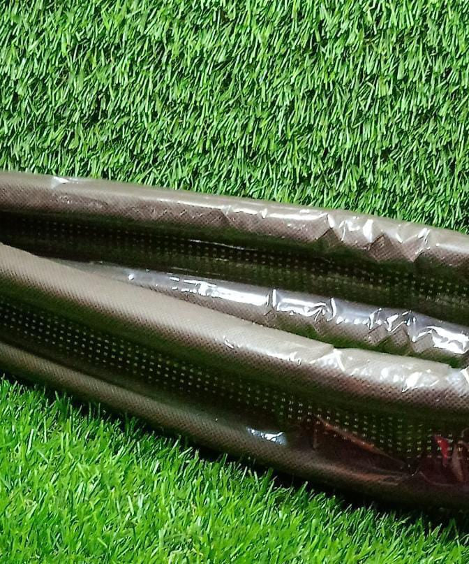 Twin door draft stopper preventing air leaks