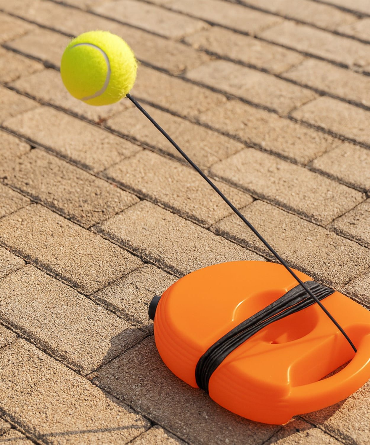 Tennis Trainer Rebound Ball with String, Convenient Tennis Training Gear, Tennis Practice Device Base for Kids Adults