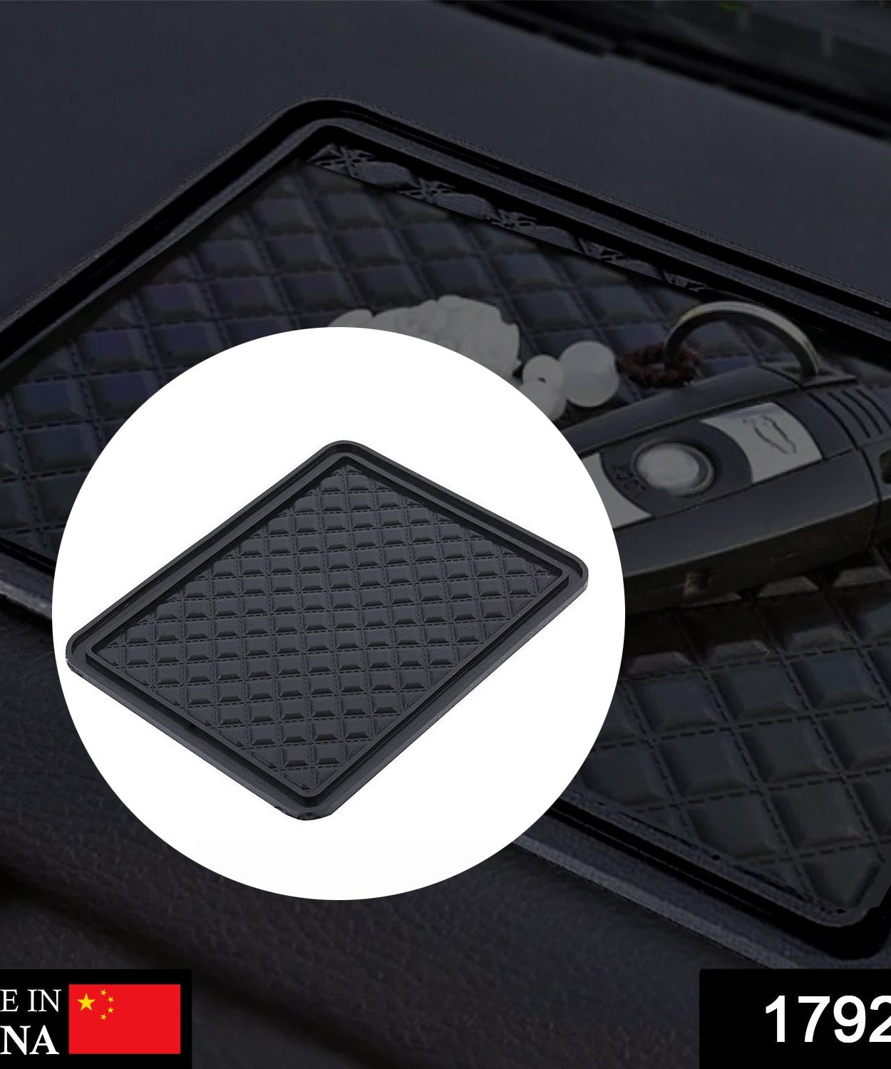 Vinyl mat pad with anti-slip feature, perfect for various surfaces.