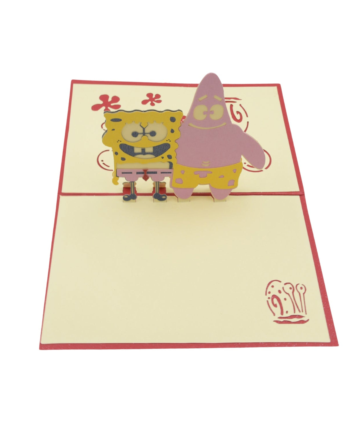 3D -Up Greeting Card (1 Pc): Birthday, Love, Christmas