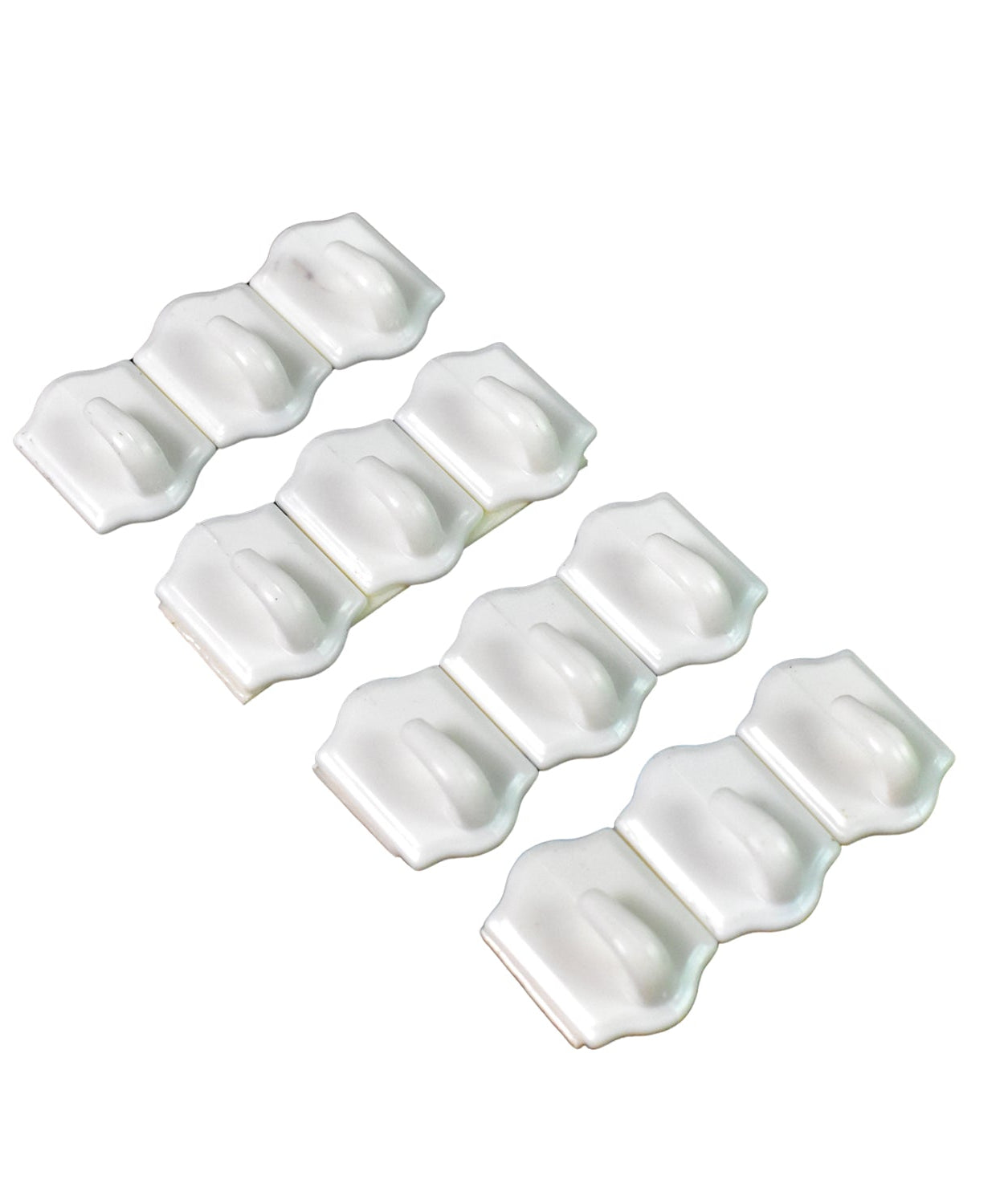 Small Adhesive Hooks for Wall Hanging Adhesive Hooks (12 pcs Set)