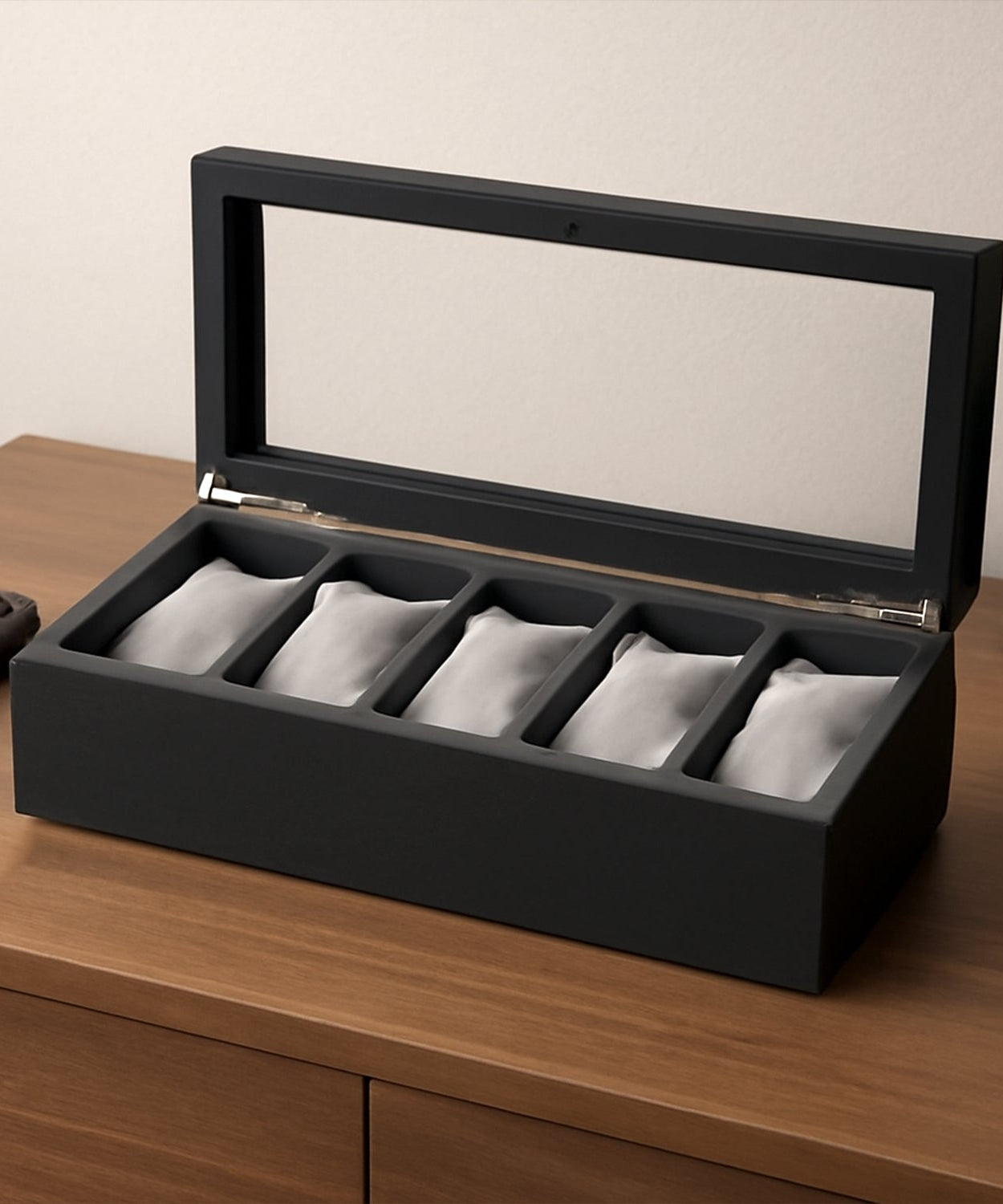 Style Fresh and Simple Girl Earrings Plate Jewellery Box Earrings Ring Multi-function Jewellery Storage Box