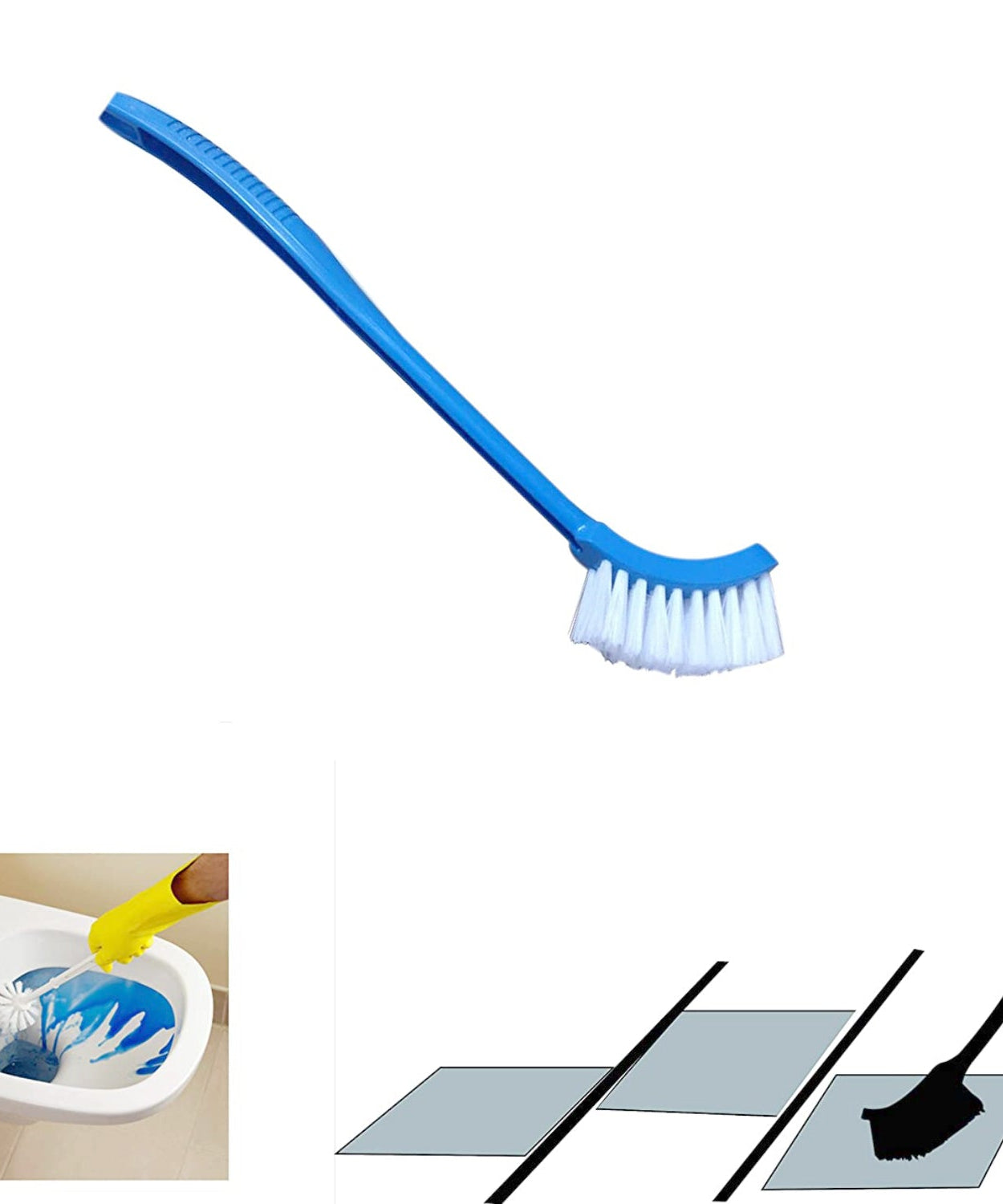 Toilet cleaning brush