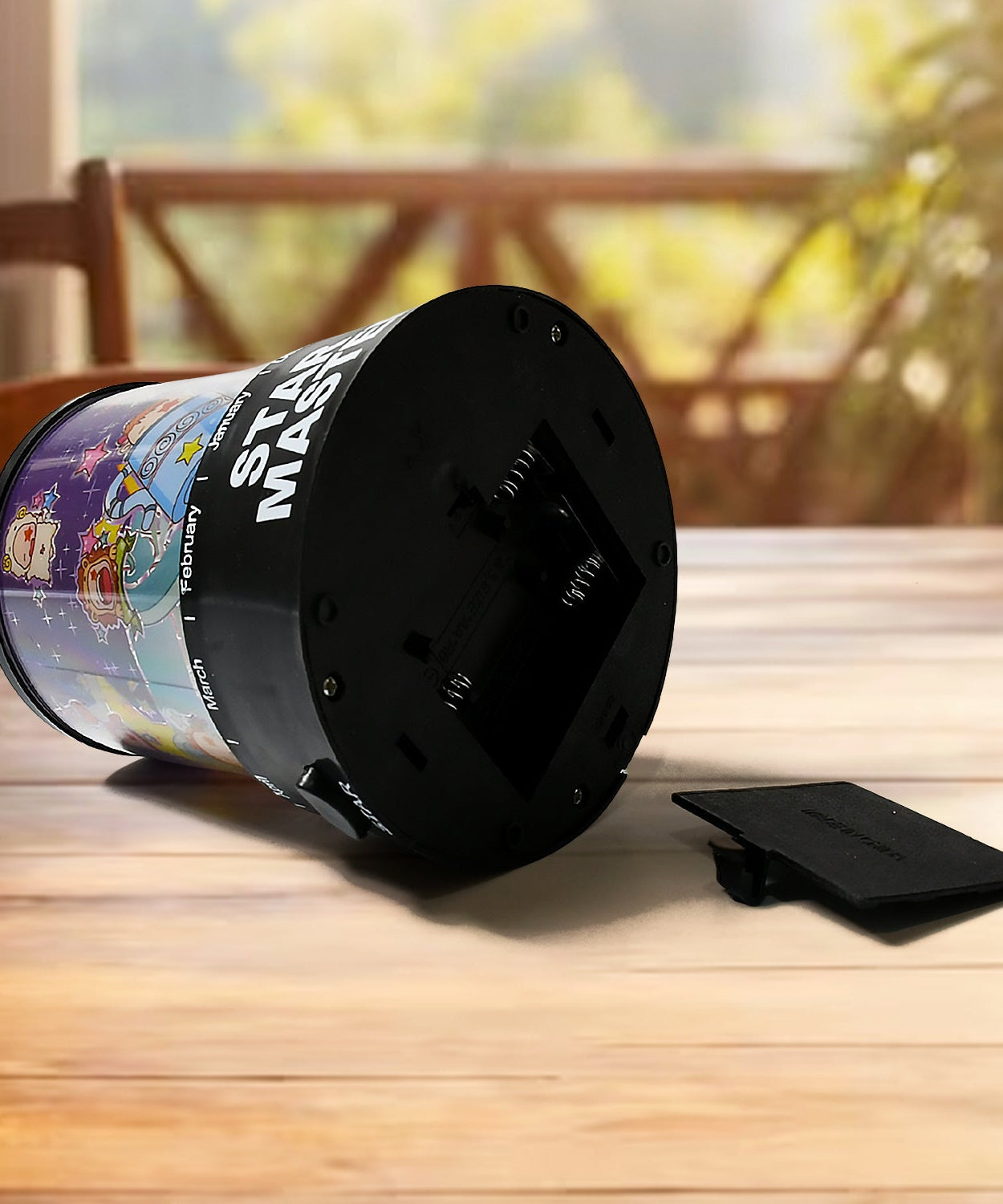 LED Projector Night Light – 3 Battery Lamps with Rotating Music, Ideal for Kids & Home Decor (1 Pc, Battery Not Included)