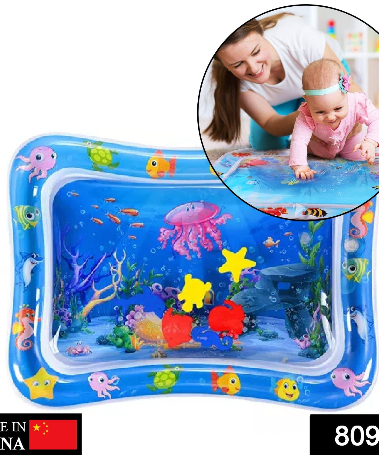 Baby water mat activity center