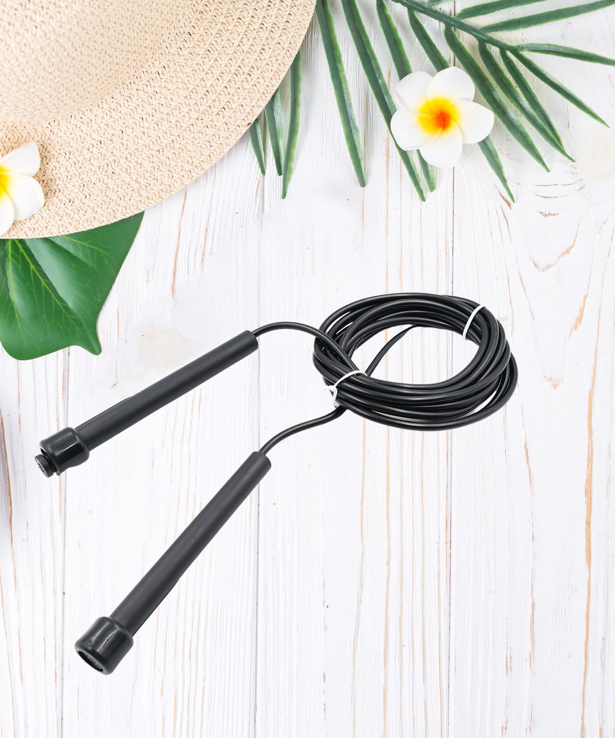 Fitness jump rope for men, women, and kids.