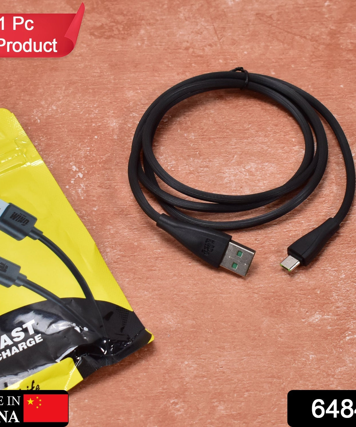 Tough micro USB cable for data transfer.