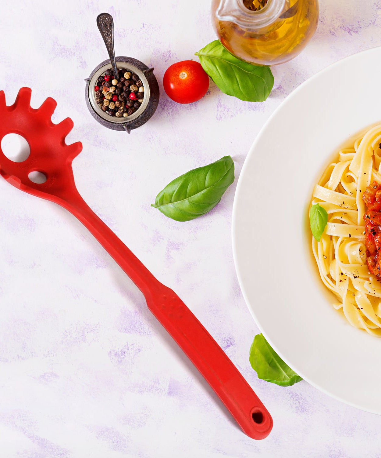 Multipurpose Silicone Spoon, Silicone Basting Spoon Non-Stick Kitchen Utensils Household Gadgets Heat-Resistant Non Stick Spoons Kitchen Cookware Items For Cooking and Baking (1 pc)