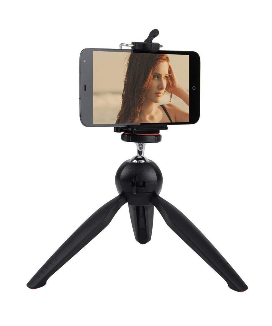 Universal mini tripod for camera and phone