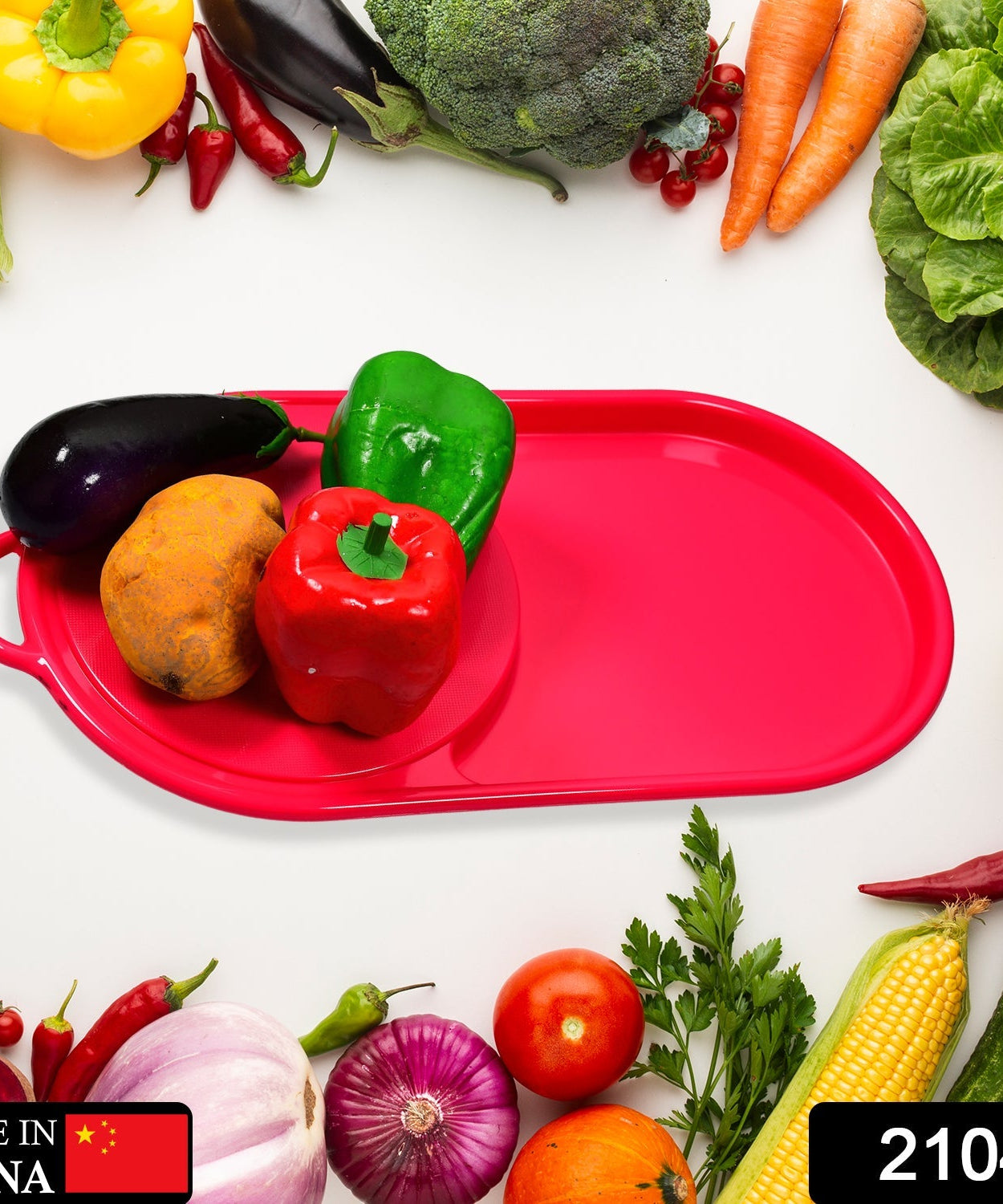 Cutting board tray for kitchen