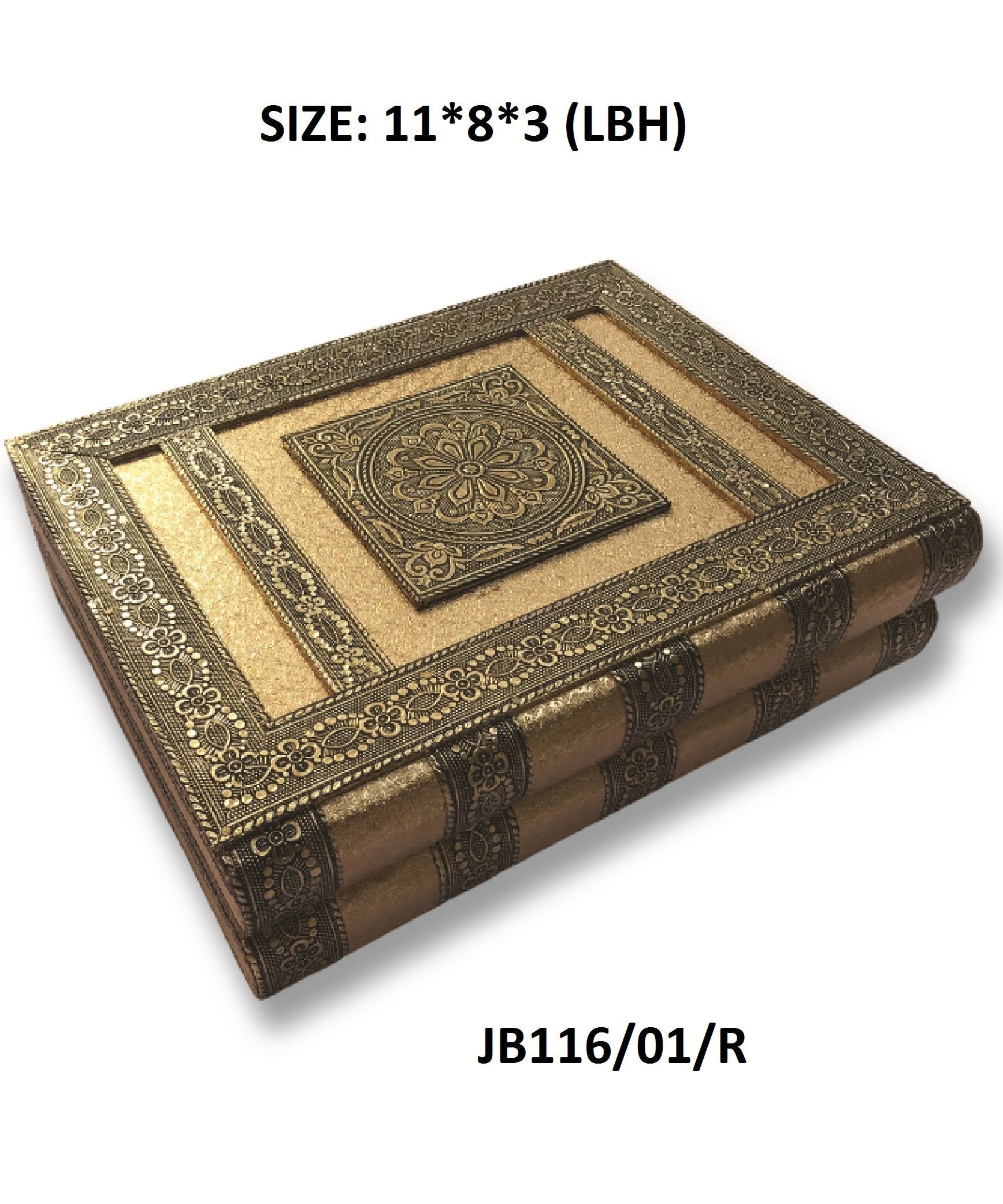 Jewelry storage box with elegant design