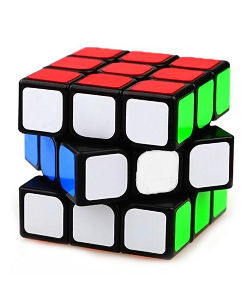 Colorful 3x3x3 puzzle cube