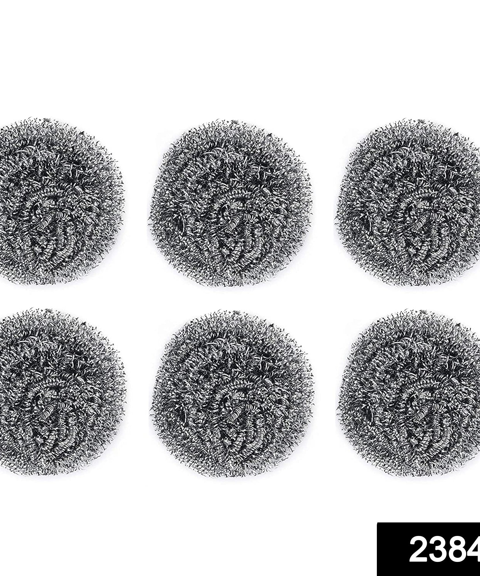 Durable stainless steel scrubbers for tough cleaning